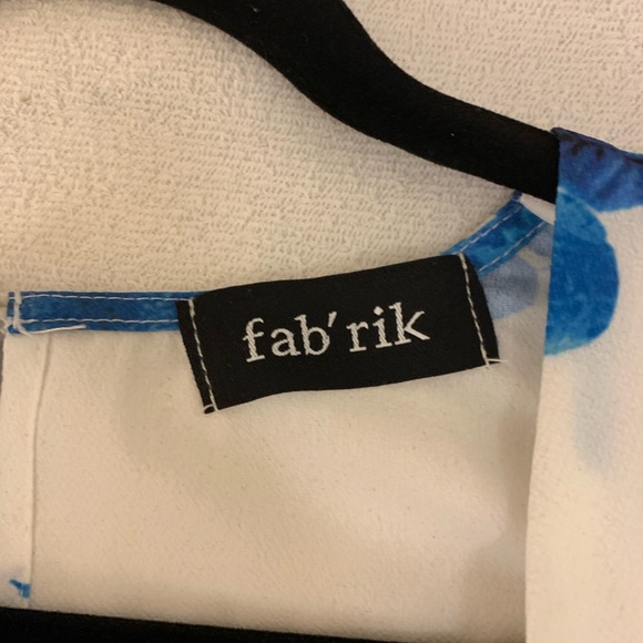 Fab’rik blue long sleeve floral romper - Picture 8 of 9